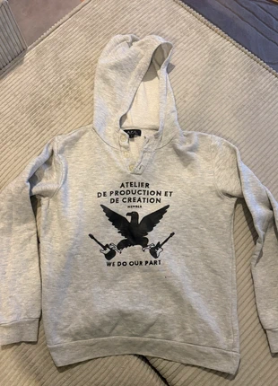 Sweat shirt A.P.C Paris gris, marke: A.P.C., zustand: Sehr gut, größe: S / 36 / 8, 45,00 €, 47,95 € inklusive Vinted-Käuferschutz