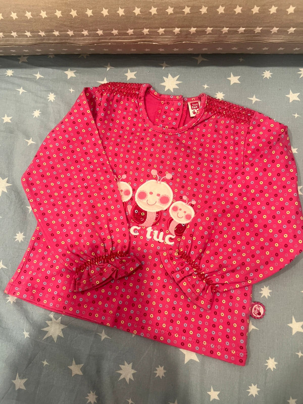 Blusa em algodão, tuc tuc 12 meses (veste 12/18 meses) 1