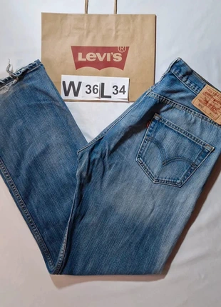 Jean Lévis 501 coupe droite bleu W36 L34 - Taille 46 FR - 36x34, brand: Levi's, condizioni: Buone, taglia: IT 46 | W36, €22.00, €23.80 include la Protezione acquisti Pro
