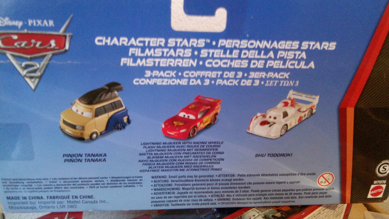 Voiture cars 2 Disney pixar en coffret jamais utiliser - Cars