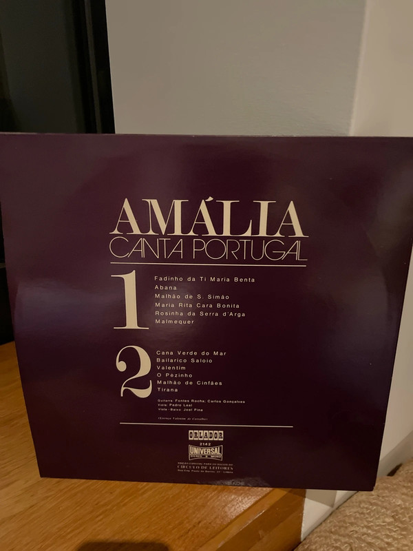 Vinil Amália, Canta Portugal 2