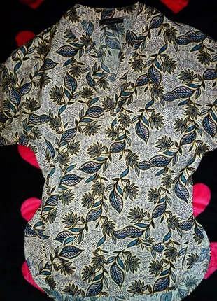 camisa estampado floral, merk: Primark, staat: Nieuw zonder prijskaartje, maat: L / 40 / 12, € 2,50, € 3,33 inclusief Kopersbescherming