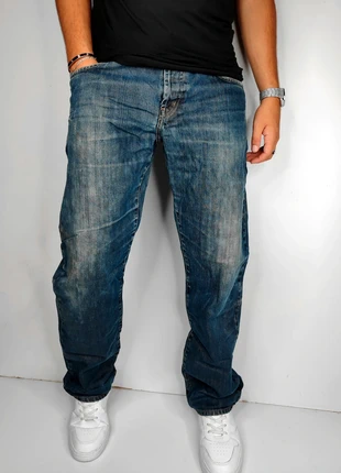 Jean droit regular baggy bleu marine Celio T.46, marque: Celio, état: Très bon état, taille: XL, 15,00 €, 16,45 € Protection acheteurs (Pro) incluse