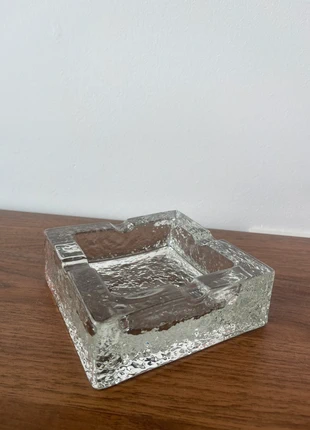 Schwerer Glas-Aschenbecher im Mid-Century-Stil, marque: Vintage Love, état: Très bon état, 24,00 €, 25,90 € Protection acheteurs incluse