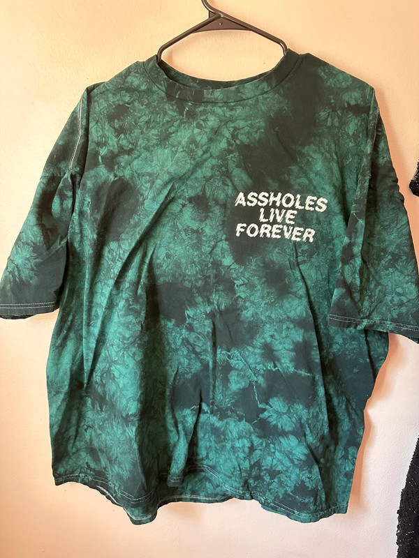 ALF Green Tie Dye Dog T shirt Graphic Tee Size 3X 3xL XXXL Plus Size 1