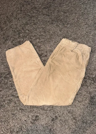 Pantalon En Velours Côtelé / Corduroy Lands'End beige coton cotelé coupe ample taille W38 L33, marque: Vintage Dressing, état: Très bon état, taille: W38 | FR 48, 12,00 €, 13,30 € Protection acheteurs incluse