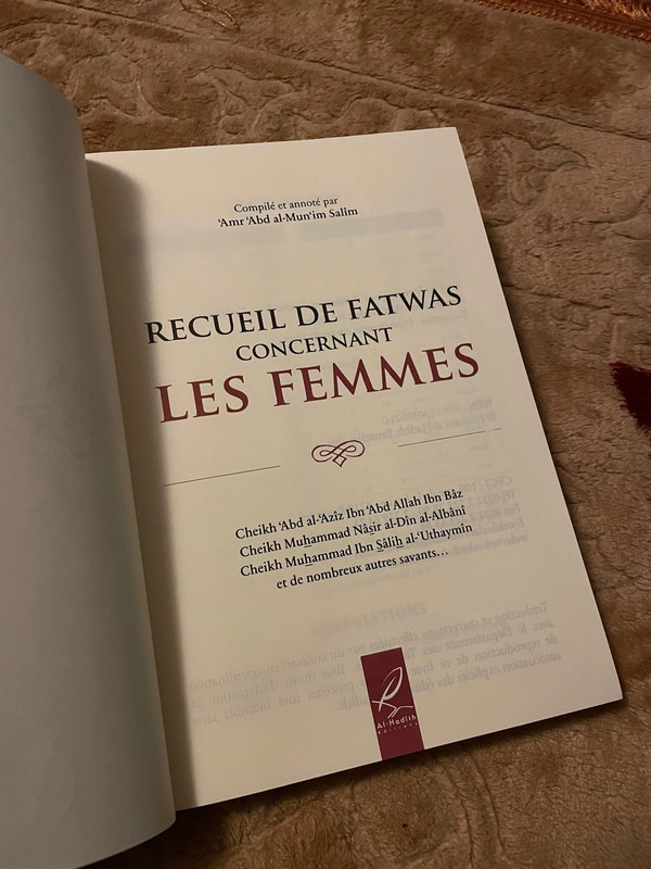 Recueil de fatwa concernant les femmes 2