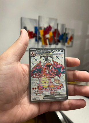 Dracaufeu-ex 215/197 Carte Pokémon Ultra Rare Neuve FR