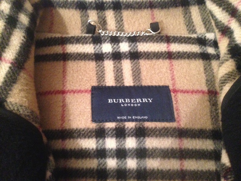 duffle-coat burberry noir | Vinted