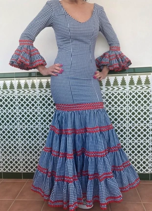 Traje flamenca talla 38, marque: Flamenca, état: Très bon état, taille: M / 38 / 10, 80,00 €, 84,70 € Protection acheteurs incluse