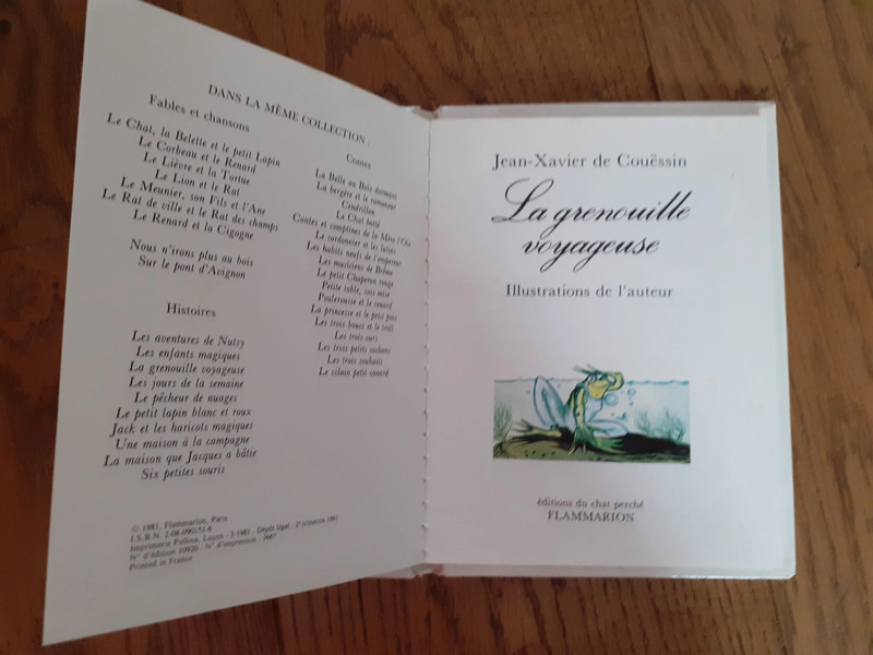 La grenouille voyageuse Jena Xavier de Couessin - photo numéro 2