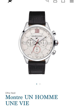 Montre Mauboussin Homme Vinted