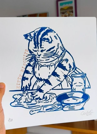 Print kitty biscuits🍪, marca: Cecilia Carrión print, estado: Muy bueno, 13,00 €, 14,35 € Protección al comprador Pro incluida