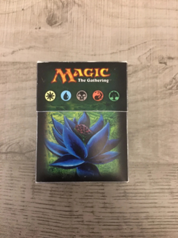 Mtg deck-box rigide black lotus & mana 2008 ultra-pro 1