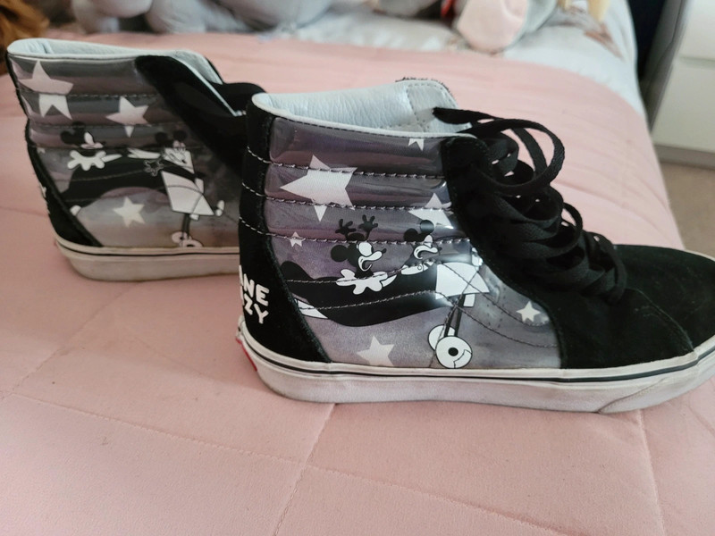 Mickey mouse store vans high tops