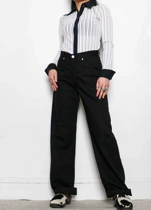 Vintage black pants | Pantalon noir, marque: Vintage, état: Très bon état, taille: XS / 34 / 6, 14,00 €, 15,40 € Protection acheteurs (Pro) incluse