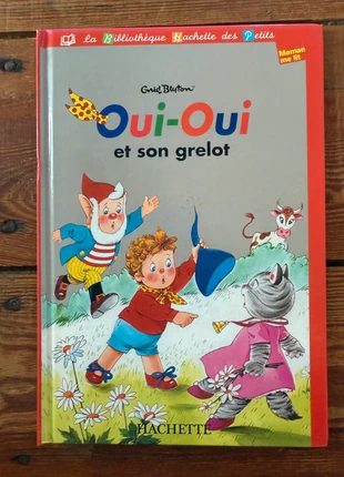 Livre ancien vintage Oui-Oui et son grelot Bibliothèque Hachette des petits je lis avec Maman, staat: Goed, € 5,00, € 5,95 inclusief Kopersbescherming Pro