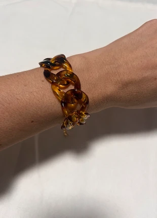 Bracelet a maillons plats, marque: Zara, état: Neuf sans étiquette, 12,00 €, 13,30 € Protection acheteurs incluse