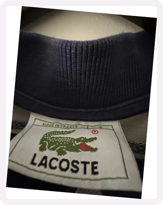 Polo Lacoste vintage 3