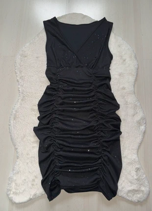 Robe noir à paillettes, marca: Shein, estado: Nuevo sin etiquetas, tamaño: M / 38 / 10, 4,00 €, 4,90 € Protección al comprador incluida