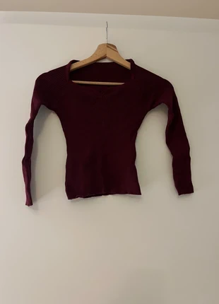 Langärmiges T-Shirt, marke: Shein, zustand: Sehr gut, größe: XS / 34 / 6, 9,00 €, 10,15 € inklusive Vinted-Käuferschutz