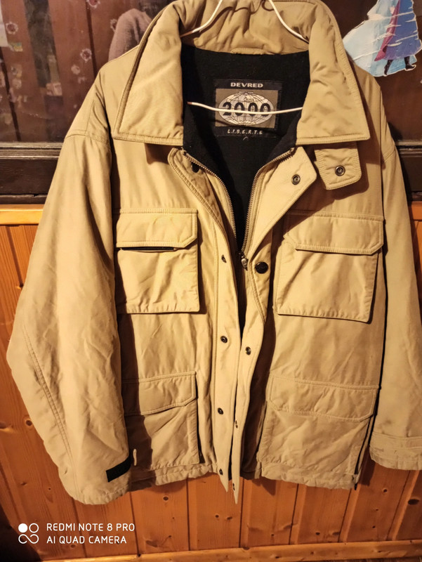 manteau homme beige devred