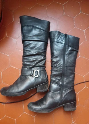 Bottes hautes femme noires, brand: Gabor, condition: Very good, size: 39, €18.00, €19.60 includes Buyer Protection