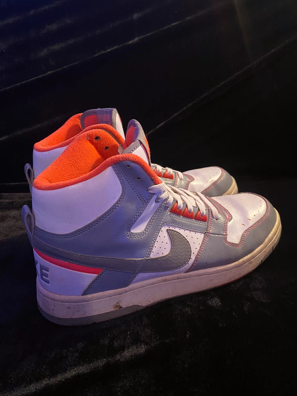 Nike Delta Force High White Grey Orange Vinted