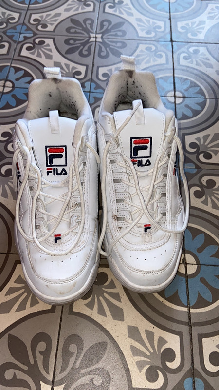 Fila chaussure blanche Vinted