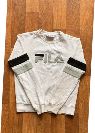 Pull Fila blanc noir gris Taille S Homme, brand: FILA, condition: Very good, size: S, €4.00, €4.90 includes Buyer Protection