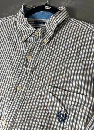 Chaps Brown Striped Shirt - 0063, marque: CHAPS, état: Bon état, taille: L, 3,80 €, 4,69 € Protection acheteurs (Pro) incluse