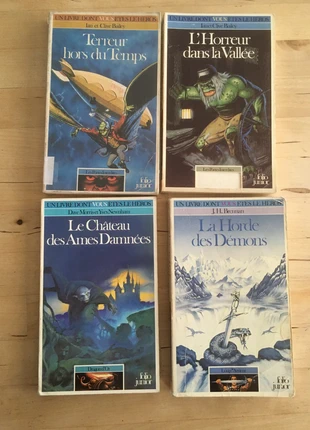 Lot de 4 ldvelh differentes series, marque: Folio Junior, état: Très bon état, 39,00 €, 41,65 € Protection acheteurs incluse