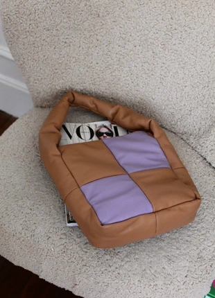 Sac à main bicolore en similicuir Mango, brand: Mango, condition: New without tags, €4.00, €4.90 includes Buyer Protection