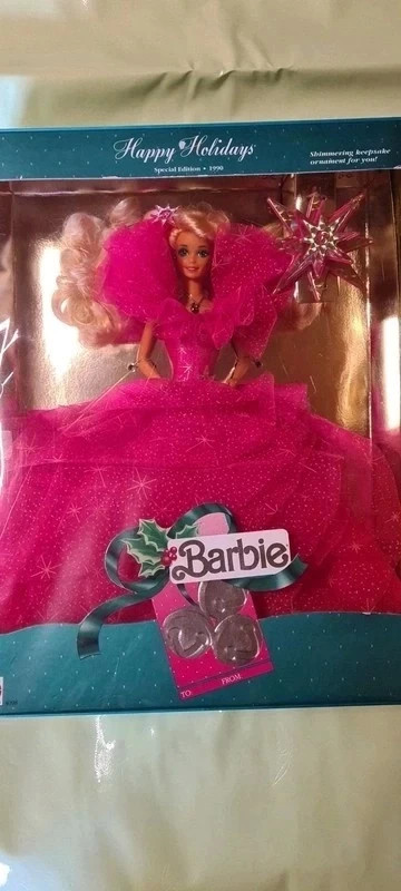 1990s holiday barbie sale