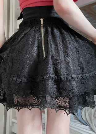 Gothic lace mini skirt, brand: Dark in Love, condition: New without tags, size: S / 36 / 8, €28.00, €30.10 includes Buyer Protection