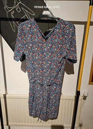 Robe fleurie à manches courtes, brand: TQF Collection, condizioni: Nuovo con cartellino, taglia: L / IT 44 / EU 40, €11.50, €12.78 include la Protezione acquisti