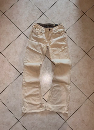 Jeans vintage a vita bassa a zampa d’elefante Stitch’s Authentic Tailored Denim – stile Y2K/country, marke: Denim, zustand: Sehr gut, größe: S / 36 / 8, 5,00 €, 5,95 € inklusive Vinted-Käuferschutz