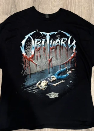 Obituary black reprint T-shirt size L, brand: Gildan, condition: New with tags, size: L, €22.00, €23.80 includes Buyer Protection