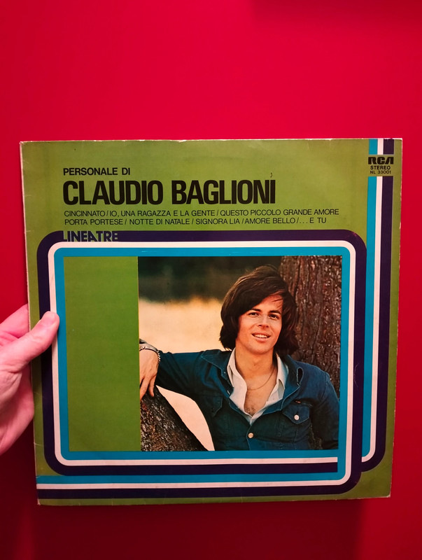 Disco vinile Claudio Baglioni 1976