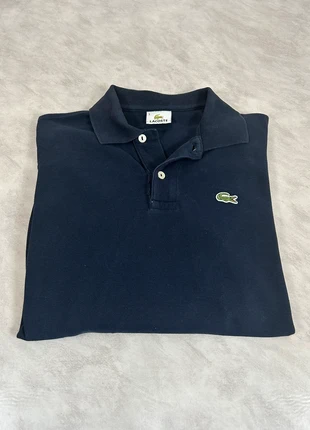 🐊 Polo Lacoste manches longues – Bleu marine – Taille 3 (S/M) Code 063N, brand: Lacoste, condizioni: Buone, taglia: S, €25.00, €26.95 include la Protezione acquisti Pro