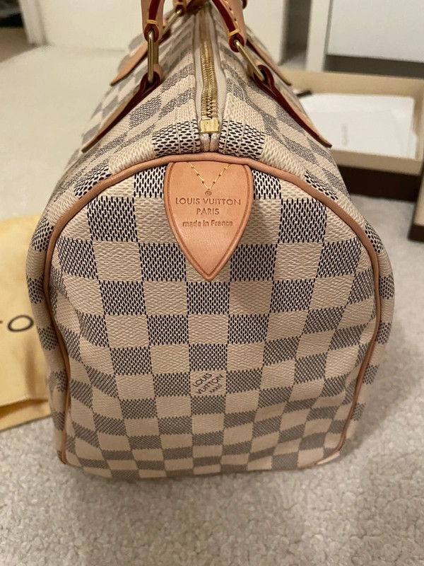 Louis Vuitton - Sac speedy 30 damier azur - Vinted