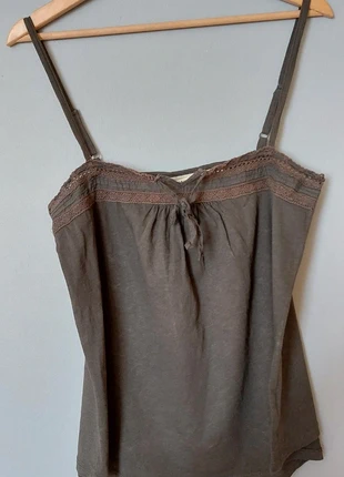 Top dentelle noir / gris, marque: L.O.G.G., état: Bon état, taille: M / 38 / 10, 2,50 €, 3,33 € Protection acheteurs incluse