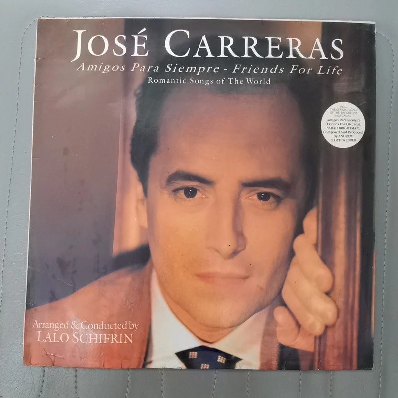 LP Vinil José Carreras - Amigos para Siempre 1