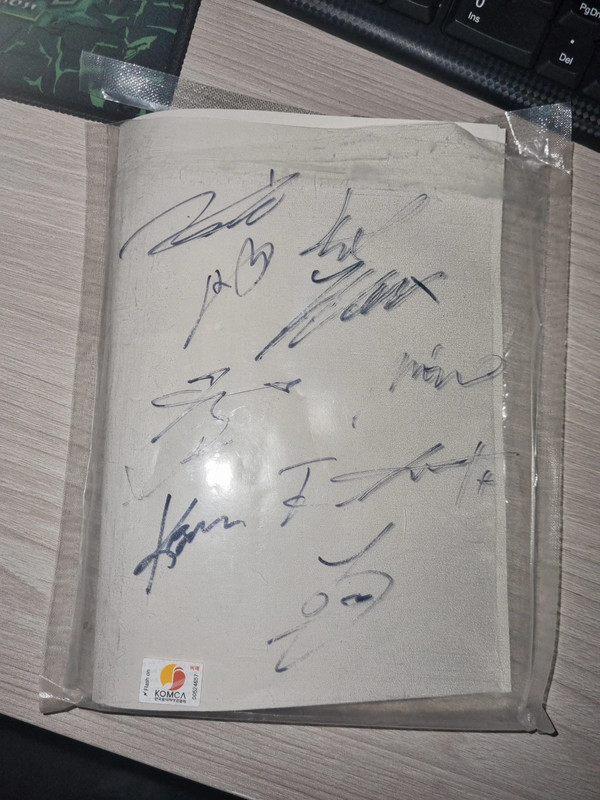 Omega X Signed album Vinted