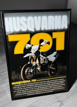 Obrázek k inzerátu: plakat husqvarna 701