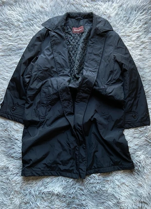 Veste longue trench Mac Douglas Taille L Couleur noir intérieur matelassé Mi saison Automne, marque: Mac Douglas, état: Très bon état, taille: L, 18,00 €, 19,60 € Protection acheteurs incluse