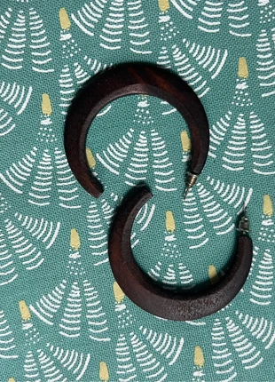 Boucles d’oreilles en bois demi lune, zustand: Sehr gut, 3,00 €, 3,85 € inklusive Vinted-Käuferschutz