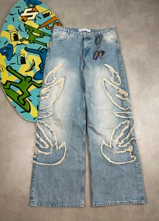 Super baggy jeans large pantalon oversize skater broek JNCO vintage dressing, marque: JNCO, état: Très bon état, taille: W30 | FR 40, 42,90 €, 45,75 € Protection acheteurs incluse