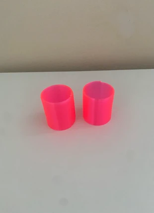 2x Neon Pink Slinky’s, brand: unknown, condition: New without tags, size: One size, £1.00, £1.38 includes Buyer Protection
