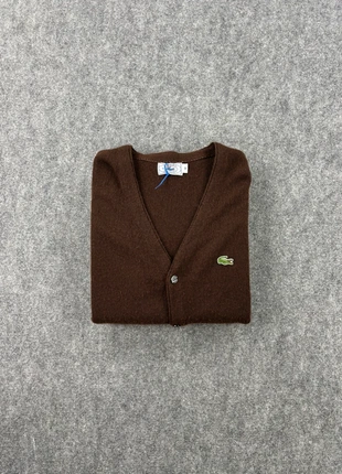 Cardigan Lacoste vintage marron taille M, marque: Lacoste, état: Très bon état, taille: M, 35,00 €, 37,45 € Protection acheteurs (Pro) incluse